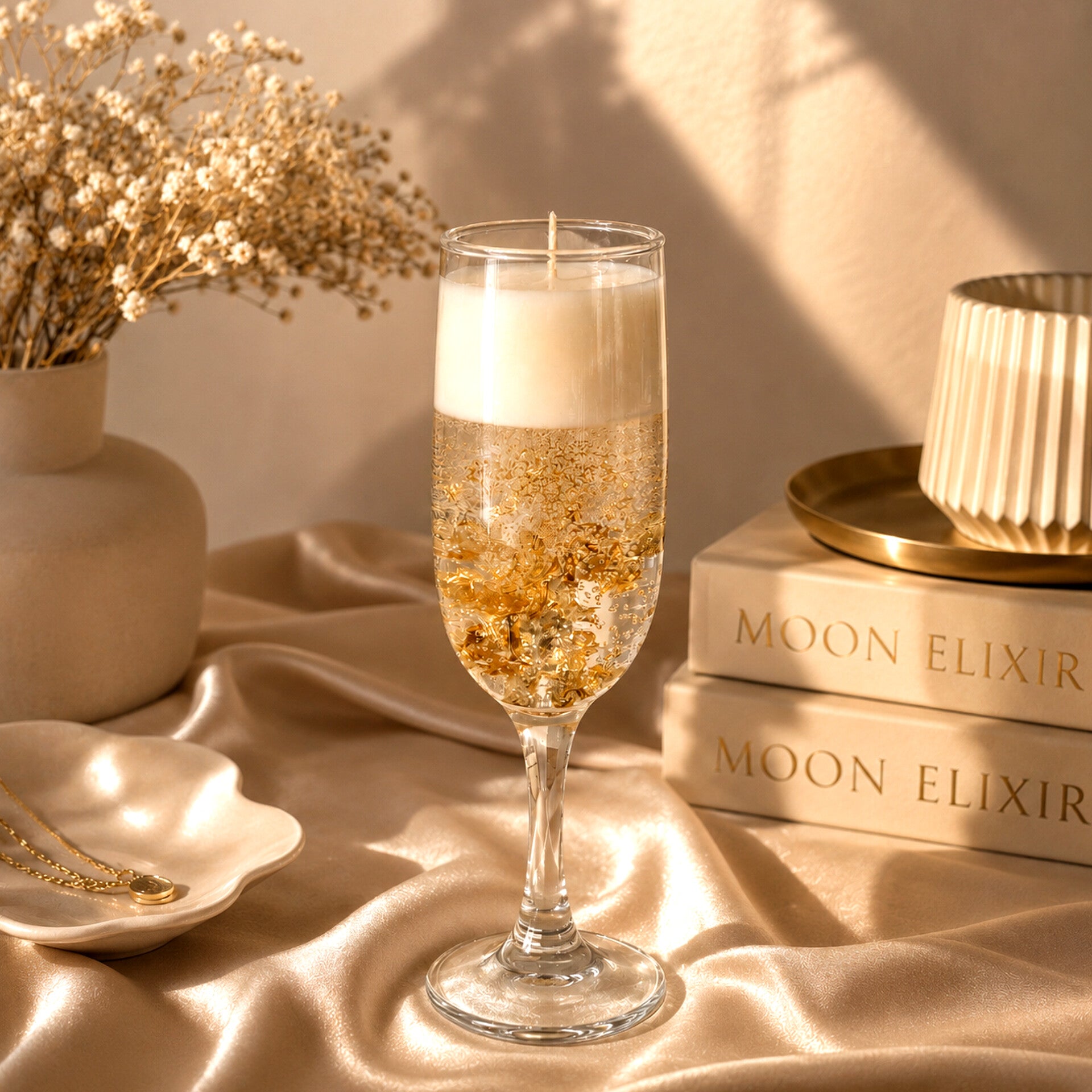 Champagne luxurious candle🥂✨️