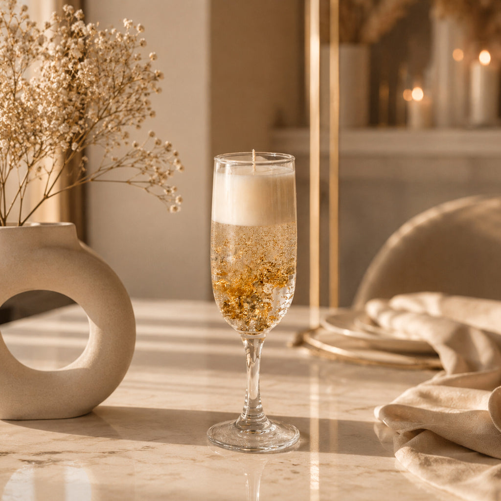 Champagne luxurious candle🥂✨️